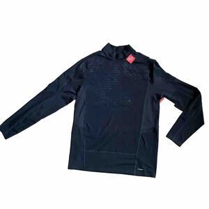 Mens Champion Duo Dry Power Core Sz LARGE Black L/S Shirt NEW